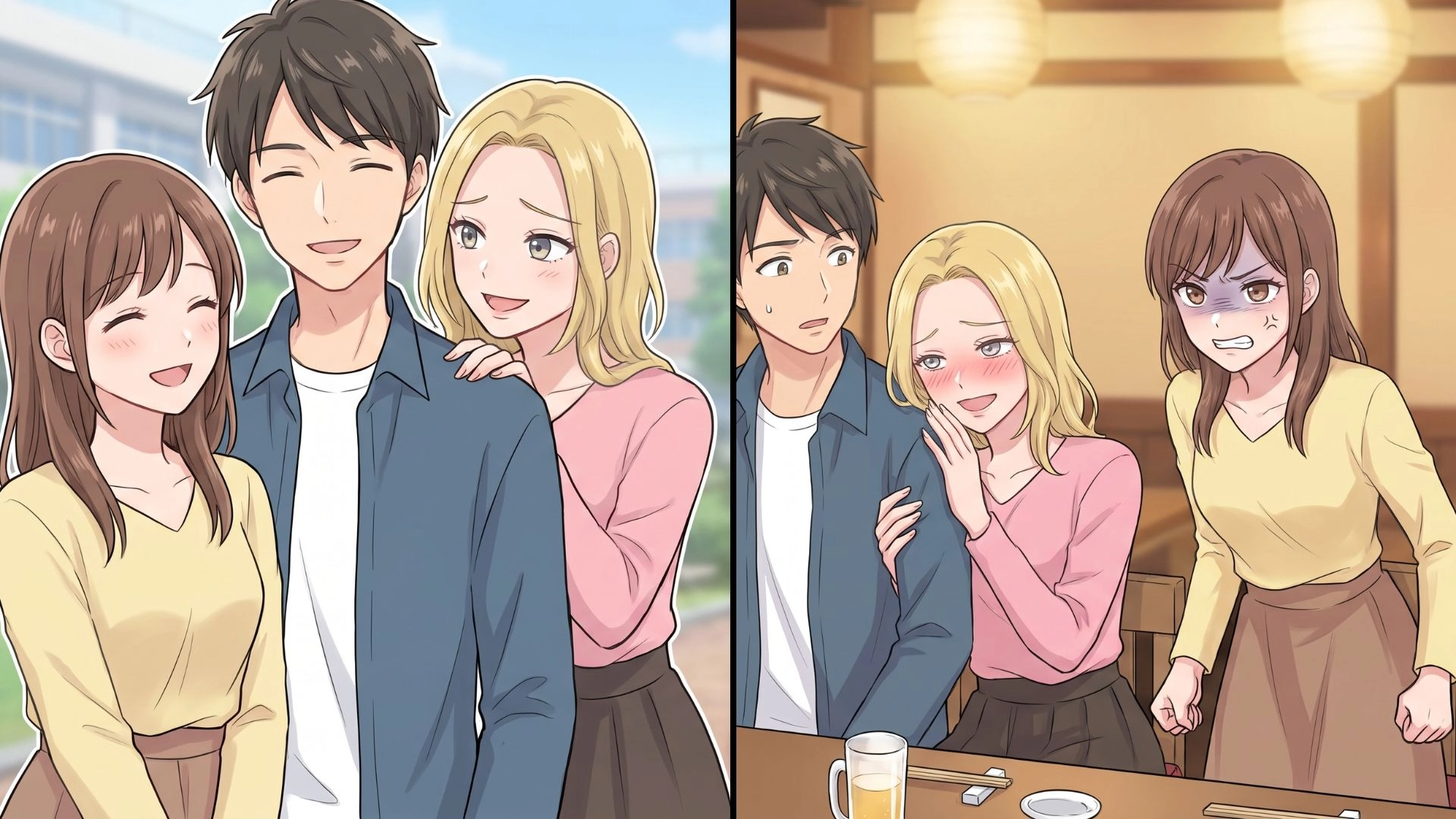 【最後にスカッと!】「スウェットを貸してもらったんだよね♡」彼氏を奪おうとする女友だち。数々の“マウント発言”に、主人公激怒...!