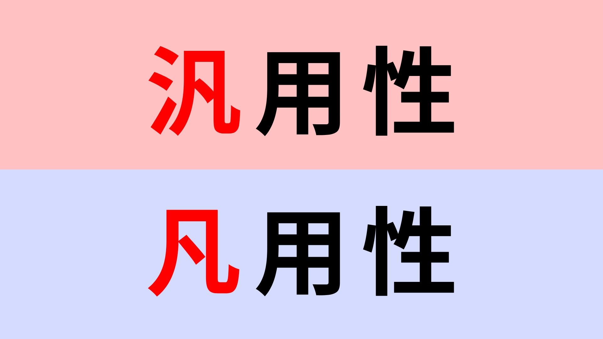 【漢字クイズ】「汎用性」or「凡用性」正解はどっち？仕事でもよく見る言葉です