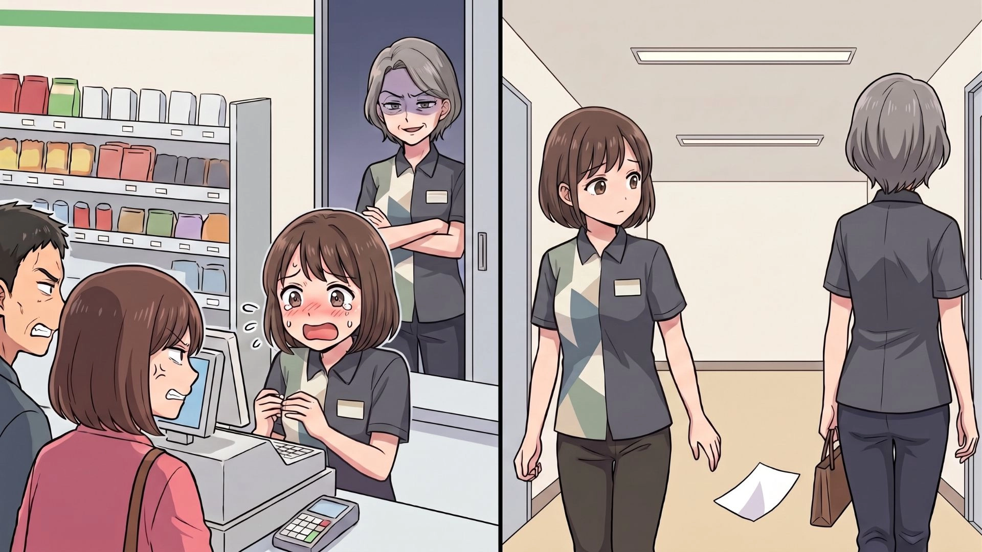 【最後にスカッと！】後輩のミスを笑う意地悪な先輩。ある日先輩が落としたメモを拾うと、そこには【恐ろしい事実】が...！？・前編