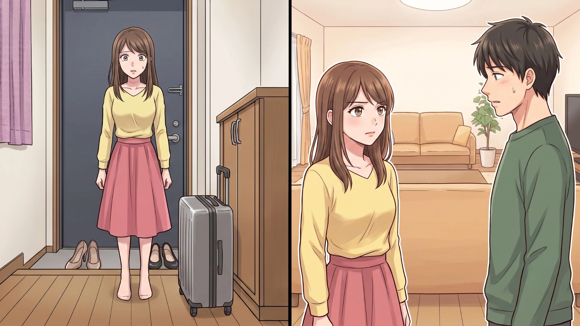 【後編】「サプライズで帰ったら喜んでくれるかも」出張から、あえてなにも伝えず帰ることに。すると【思わぬ修羅場】が待ち受けていて…！？