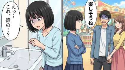 【最後にスカッと！】彼の家で見つけた1本の髪の毛。その後、確実な証拠を手にした主人公は【まさかの反撃】を...！