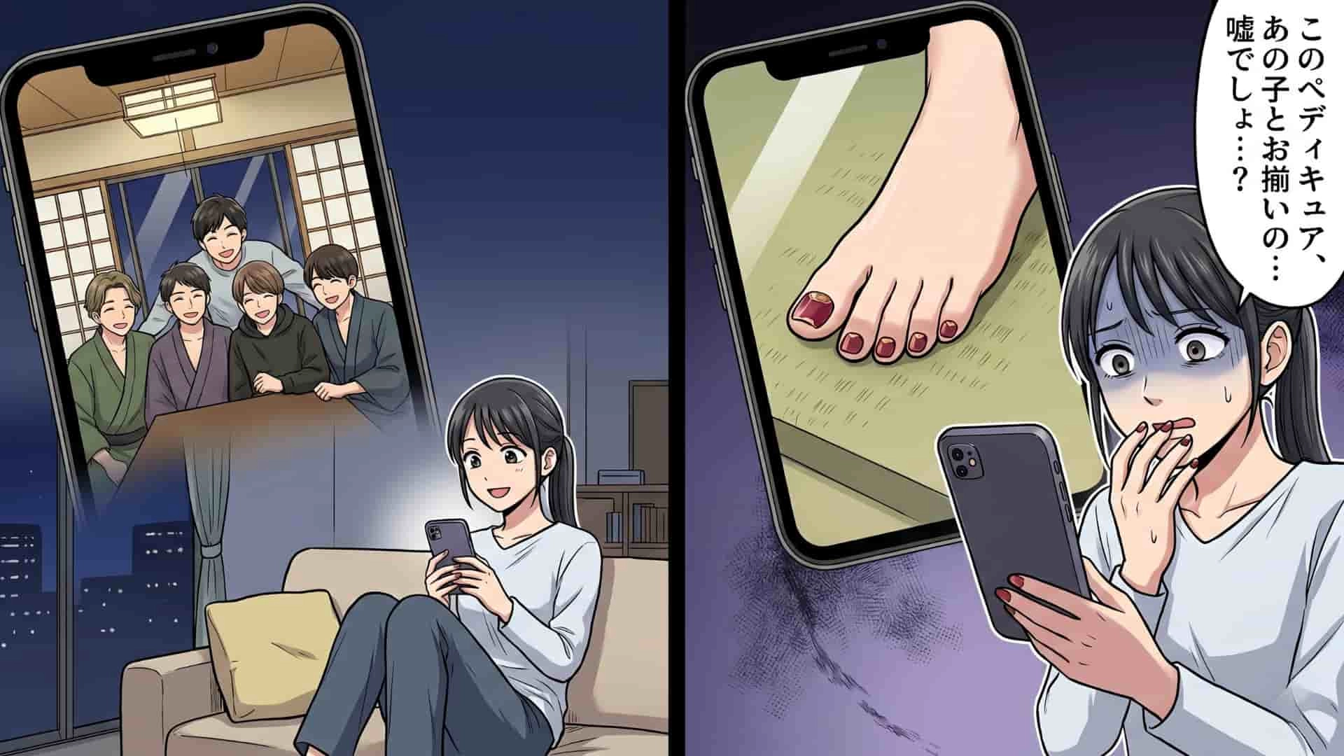 【まさかの裏切り】“男だけの旅行”のはずが...彼から届いた写真に【とんでもないもの】が写っていて！？・前編