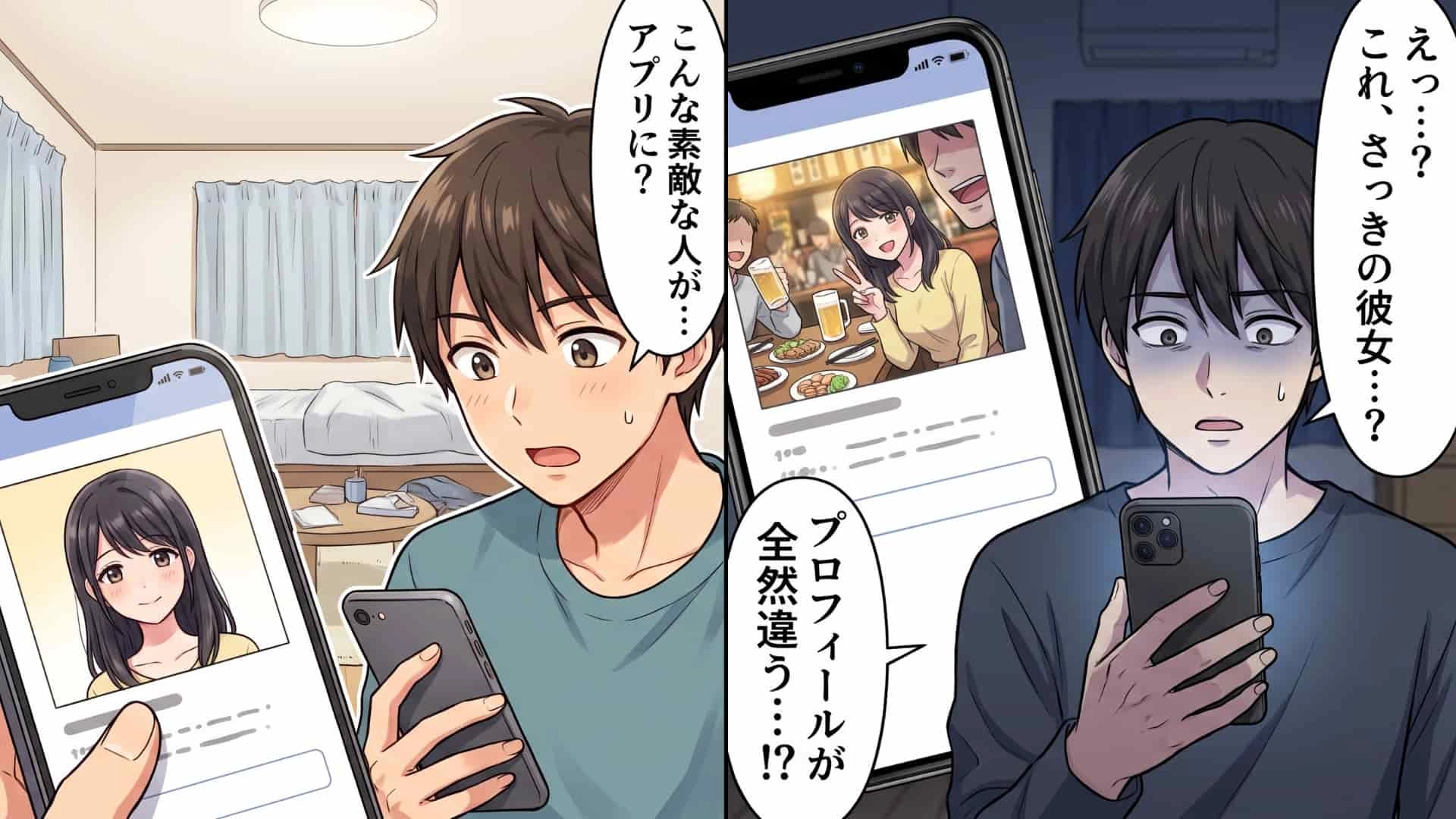 【マッチングアプリ】「こんなに素敵な人がアプリにいるなんて」男性経験ゼロの女性と初デート♡ 帰宅後、【予想外の事実】が発覚して...！