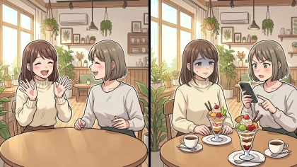 友だちとSNSで話題のカフェへ♡ すると、友人からが【まさかのお願い】をしてきて...！