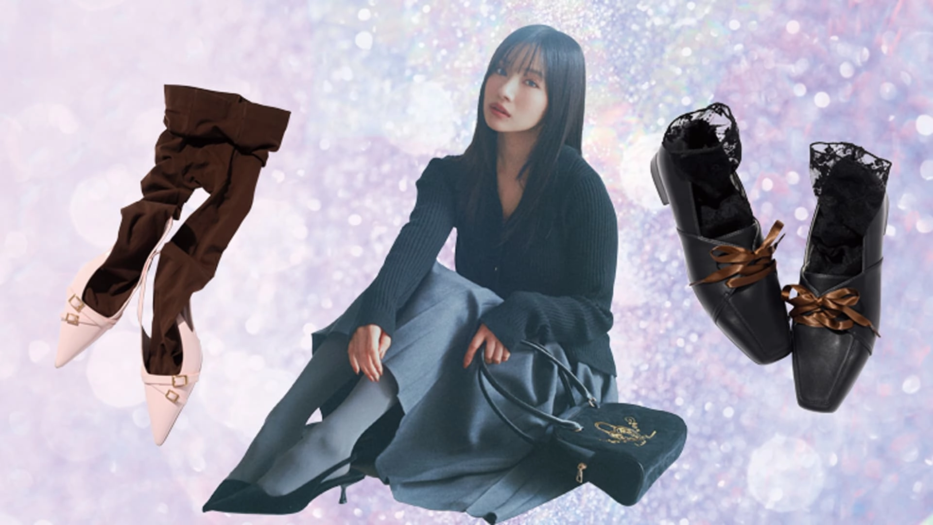 モテる女性の必需品♡ こなれ感を演出する「レッグウエア×キレイめお靴」特集