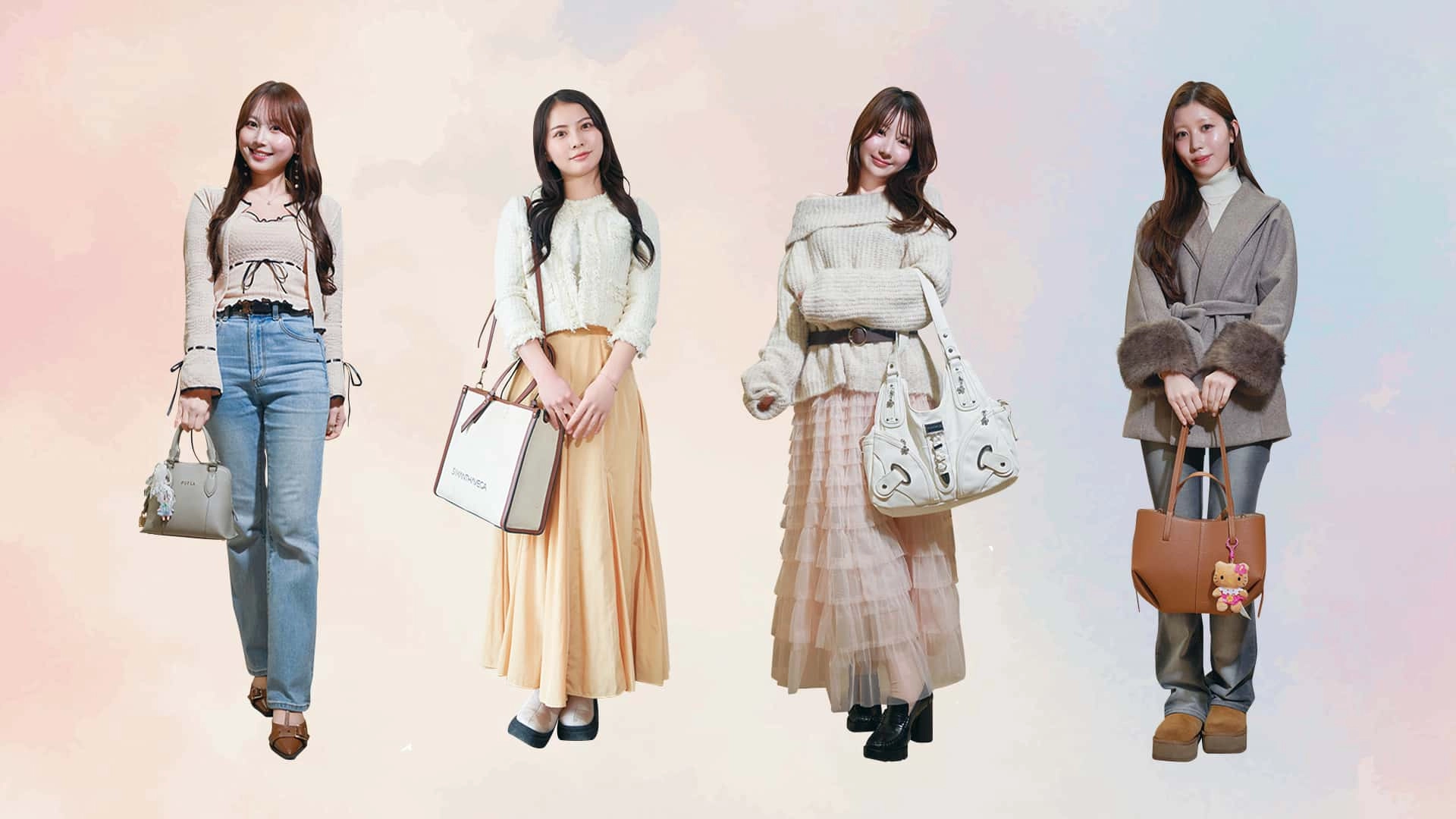 持ち歩きコスメも!現役大学生&社会人たちの【リアルなバッグ事情】を大公開♡