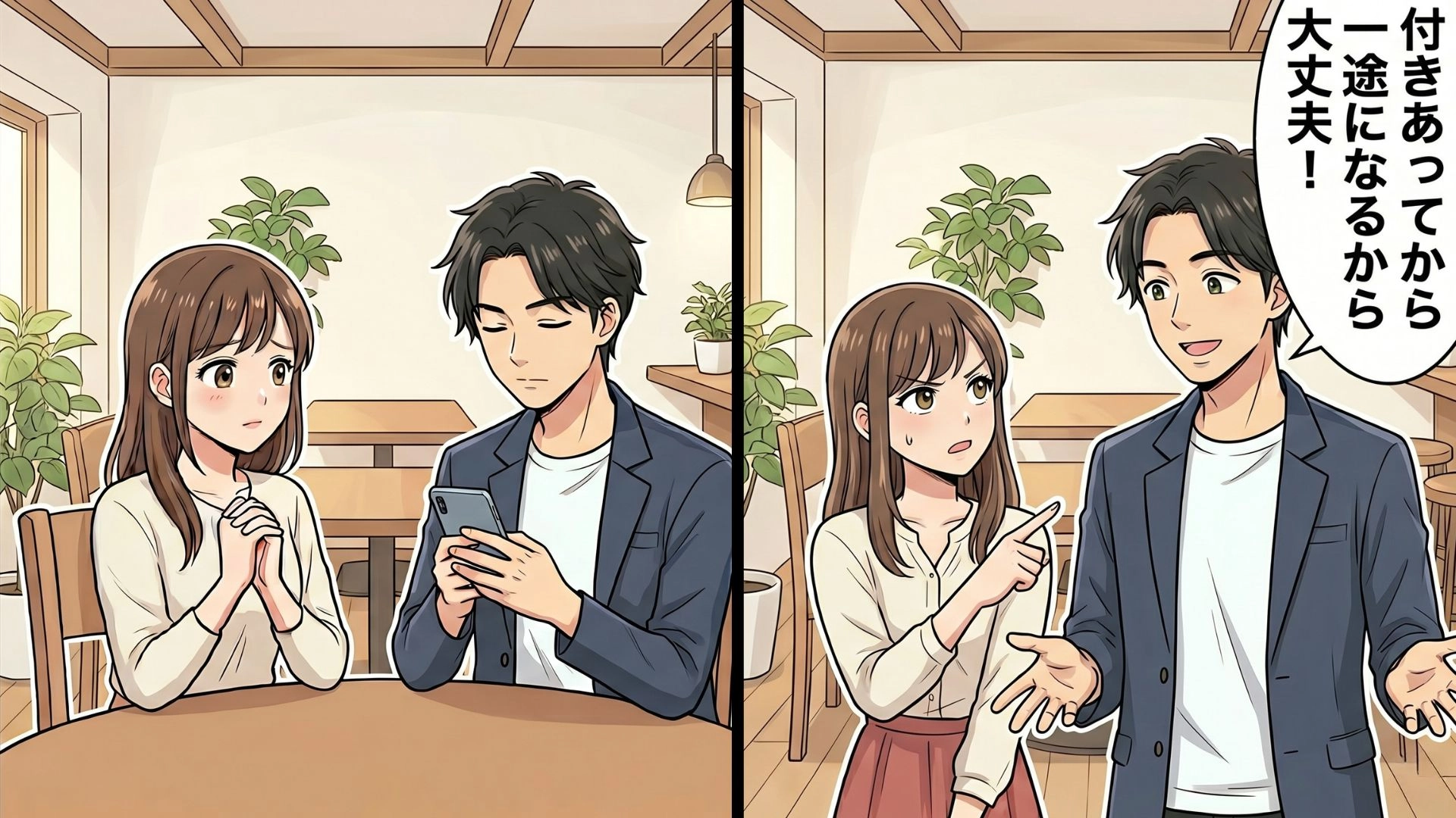 【後編】【実体験】「俺って一途なんだよね」と語る彼。初デートで発覚した“衝撃の本性”に、主人公はドン引き...！？
