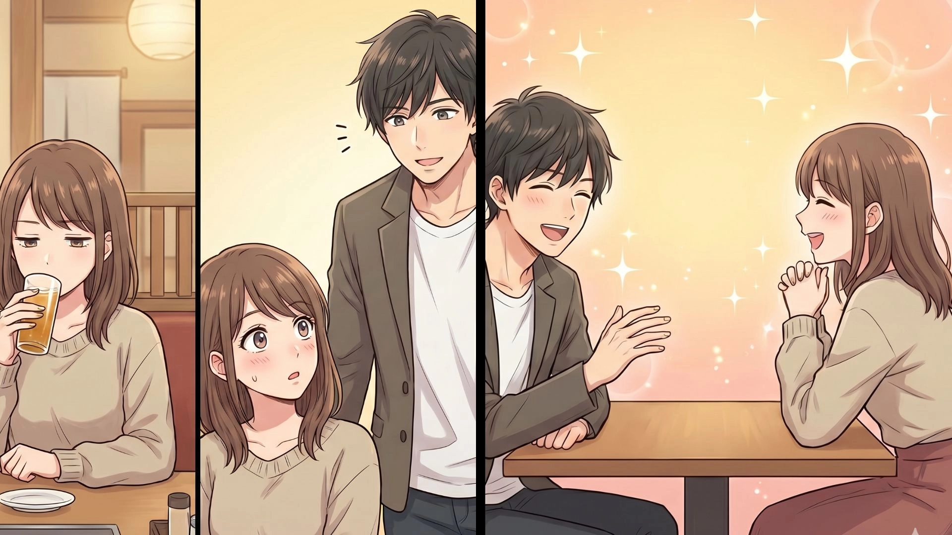 期待していなかった【合コン】で“理想のイケメン”を発見♡ しかし、驚くほど会話が弾んだあと【恐ろしい事実】が判明して...！？・前編