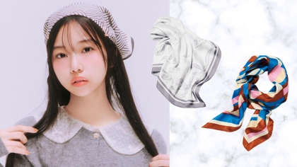 ガーリーなコーデも一点投入で即今っぽ！この秋挑戦するべき「スカーフ」活用術をご紹介♡