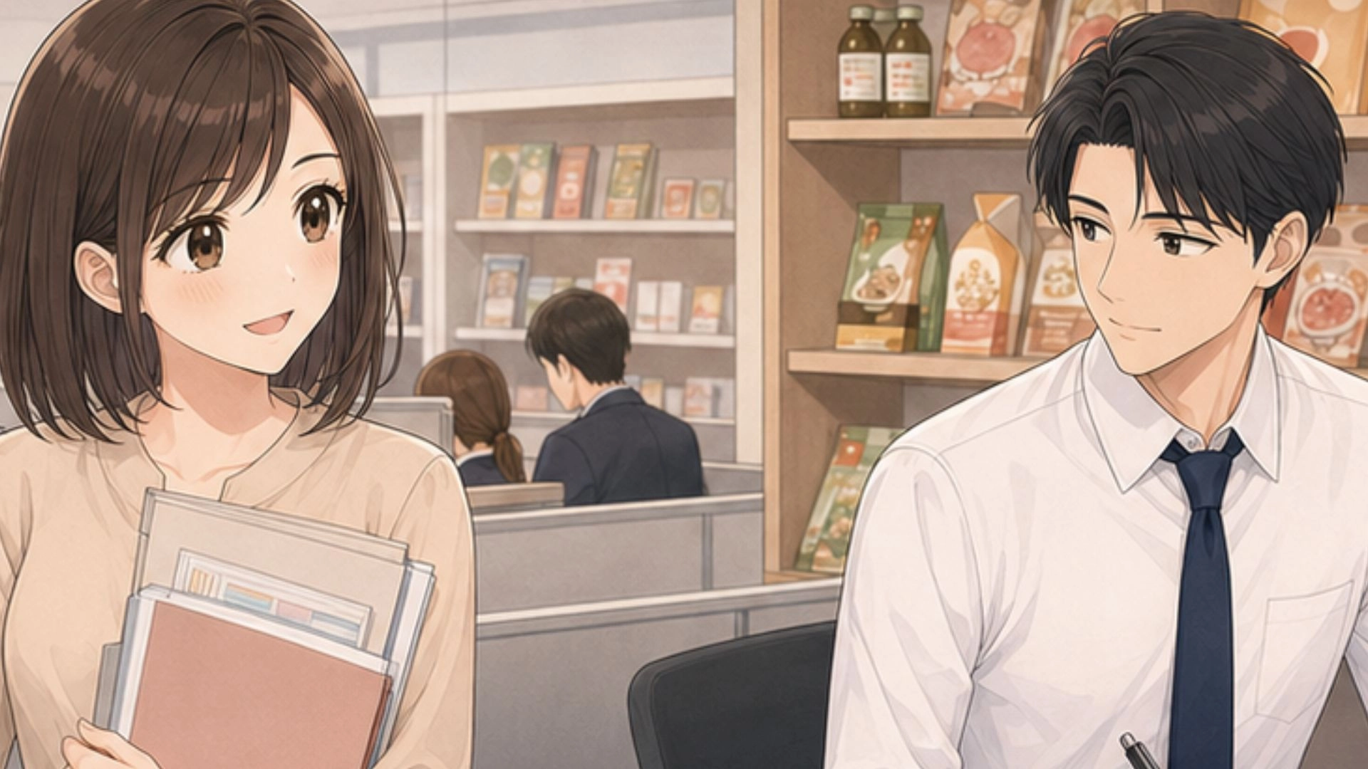【職場恋愛】「気先輩と秘密で交際中。しかし、大仕事を任されたことをきっかけに【社内に最悪な噂】が広まって...！？・前編