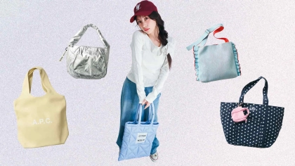 【通勤＆通学用】機能性も可愛さも欲張りたい♡ 脱カジュアルな「しゃれ素材トート」特集