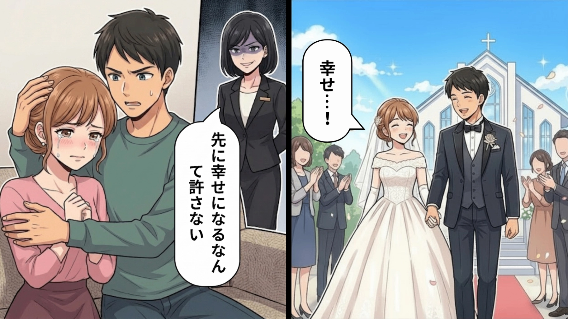 【後編】【恐怖体験】「あなたが先に結婚するのが許せなかった」結婚式直前、不自然なトラブルが続くように...すると【恐ろしい裏切り】が発覚して！？
