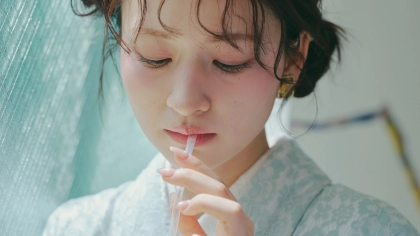 レースやパールで甘々に♡ とびっきり映えて可愛い「ワントーンカラー浴衣」を厳選！