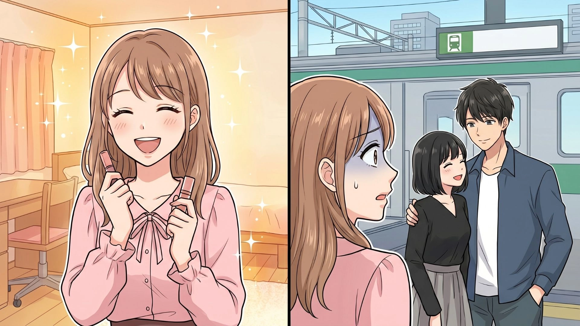 デートに“元カノ”を連れてきた!?念願のデートは【ありえない展開】に...!・前編