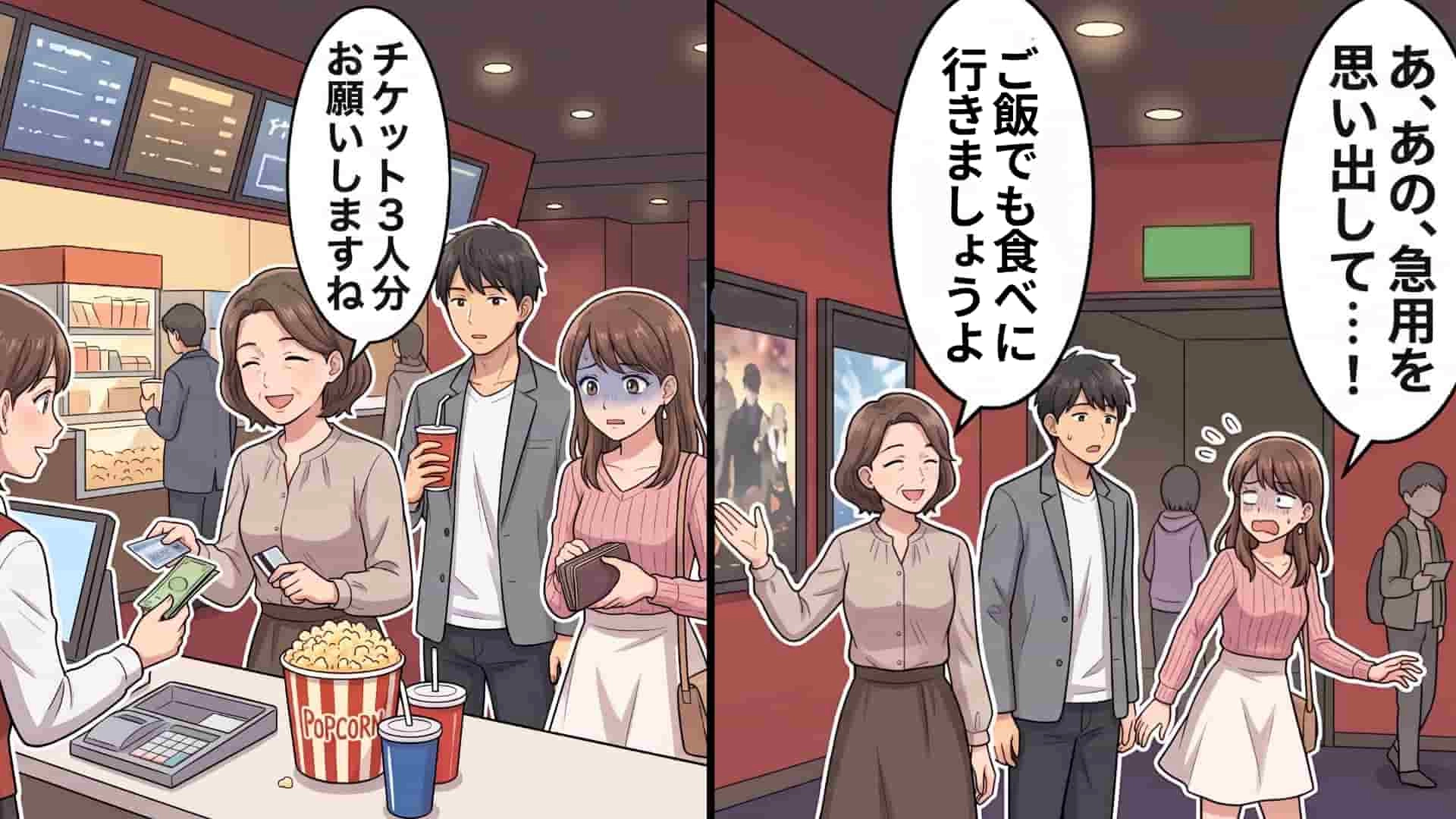 【後編】【実体験】「紹介するね、俺の母親」初デートに同伴者！？【まさかの事態】に、主人公は大パニック...！