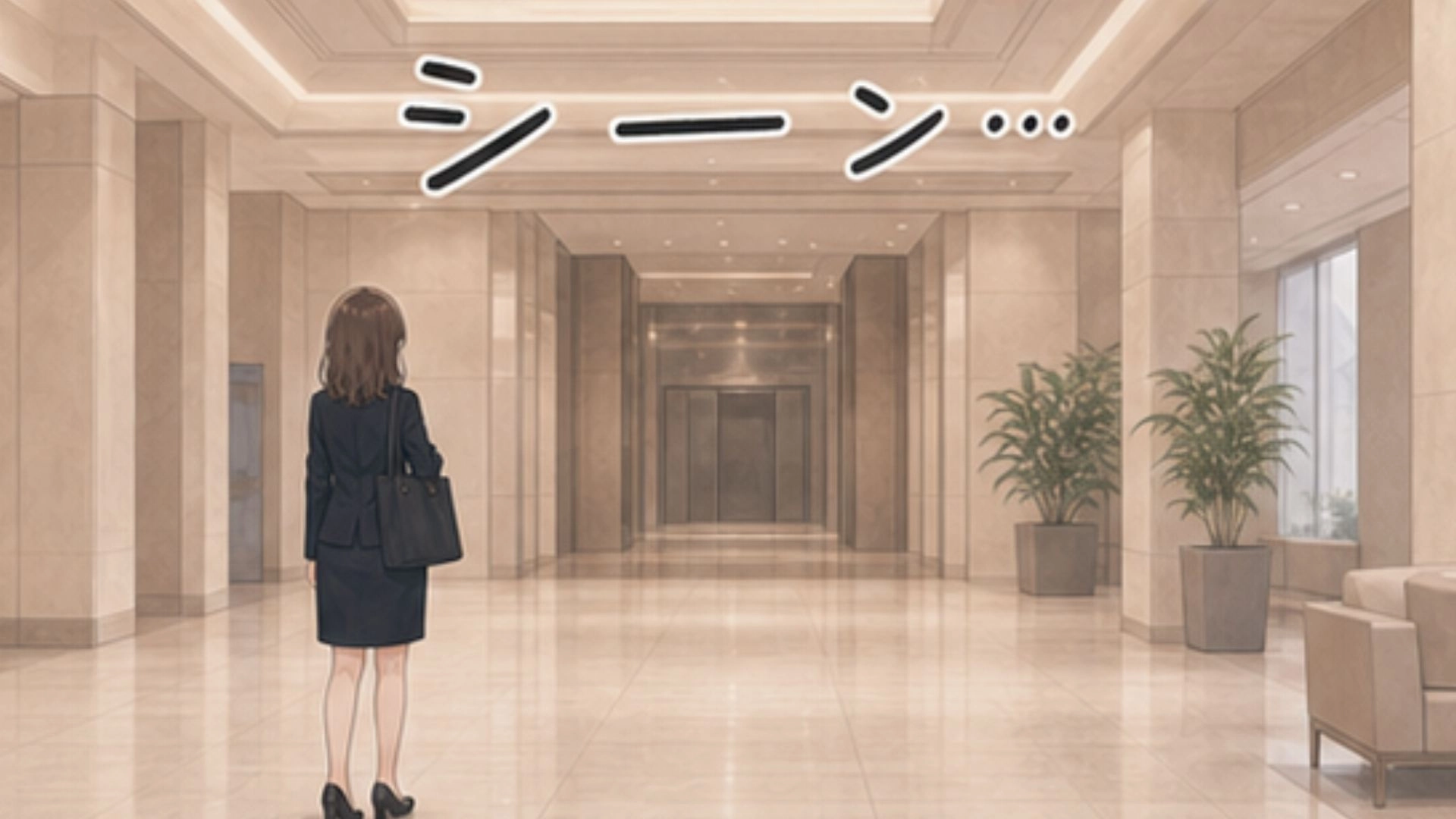 【就活】「絶対にうちに来てほしいんです」初めての会社説明会に緊張...さらに友だちが体調不良になり、ひとりで参加することに。広い会場で待っていた“想定外の光景”に絶句...！