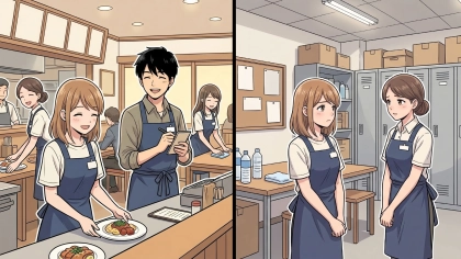 【修羅場】彼女持ちの先輩と付きあっている友だち。それを知った主人公は“ある発言”を...！