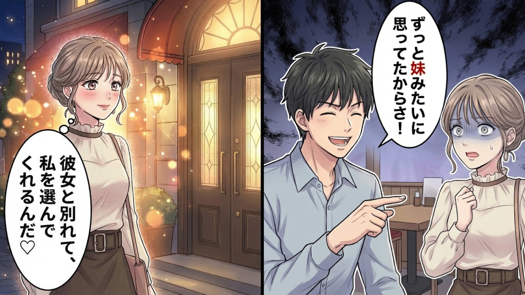 「彼女とは最近うまくいっていない」彼女持ちの先輩からの思わせぶりな深夜電話。突然の呼び出しに、期待に胸を膨らませて会いに行くと...【信じられない衝撃の結末】が待っていて！