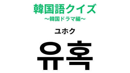 「유혹（ユホク）」の意味は？甘～い言葉に騙されるな...！