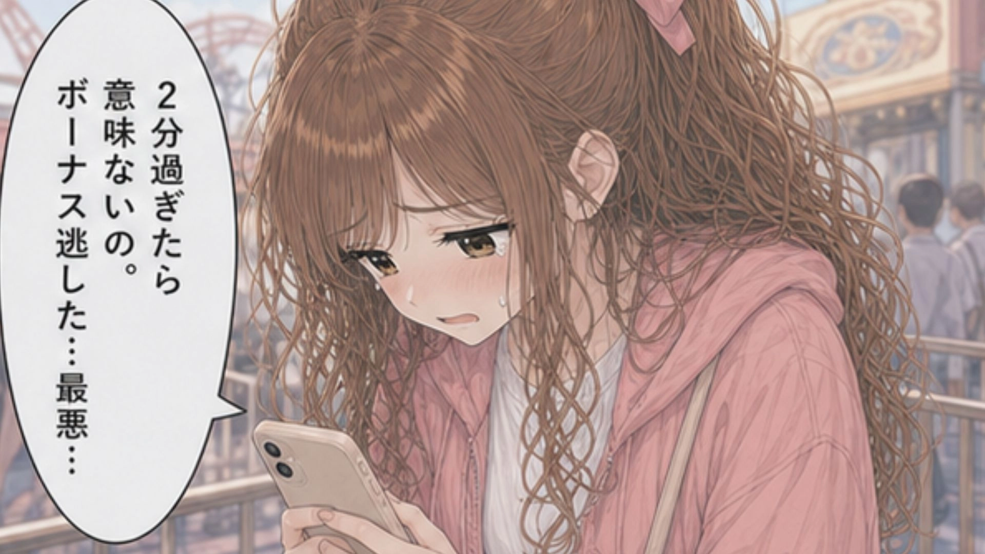 【後編】【BeReal】通知に振り回される友人。ある日、遊園地へ一緒に行くと【信じられない言動】を連発してきて、主人公は限界！？