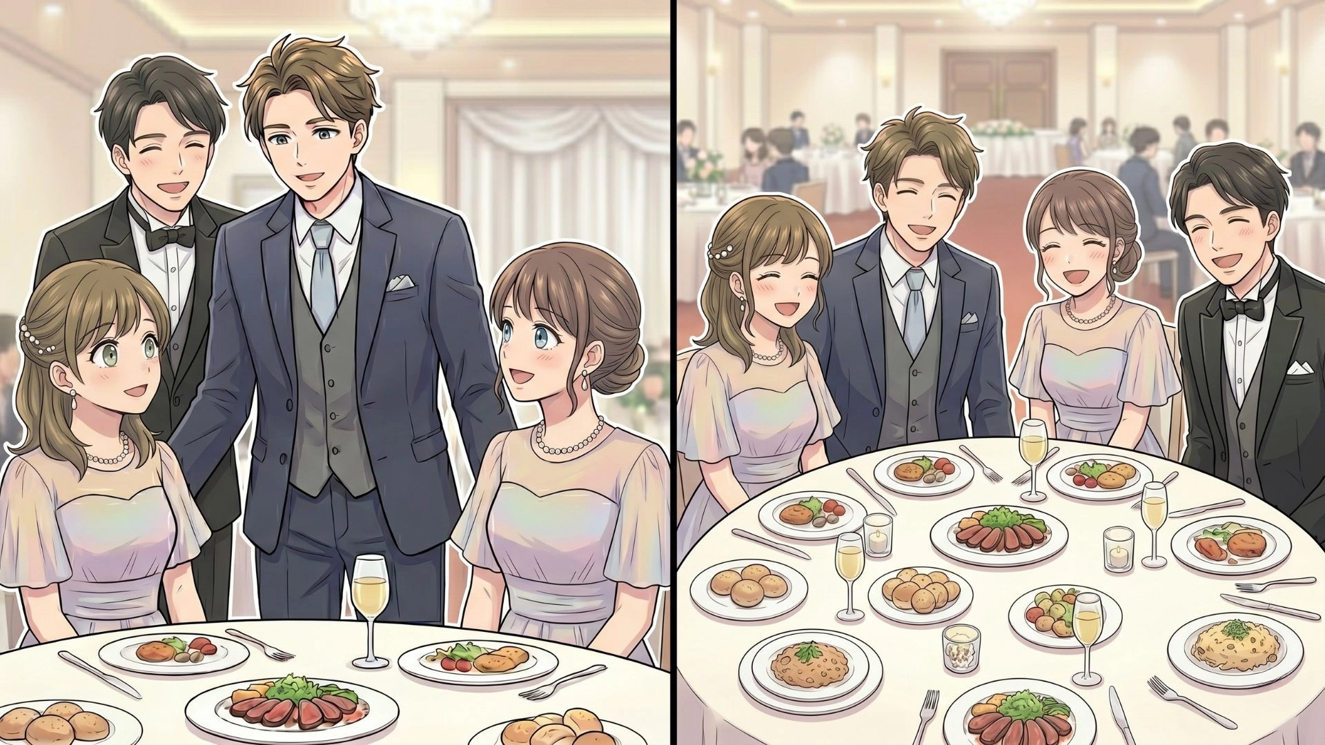 【後編】【衝撃展開】友人の結婚式へ。会場で“まさかの人物”と遭遇して、大パニック状態に...！？