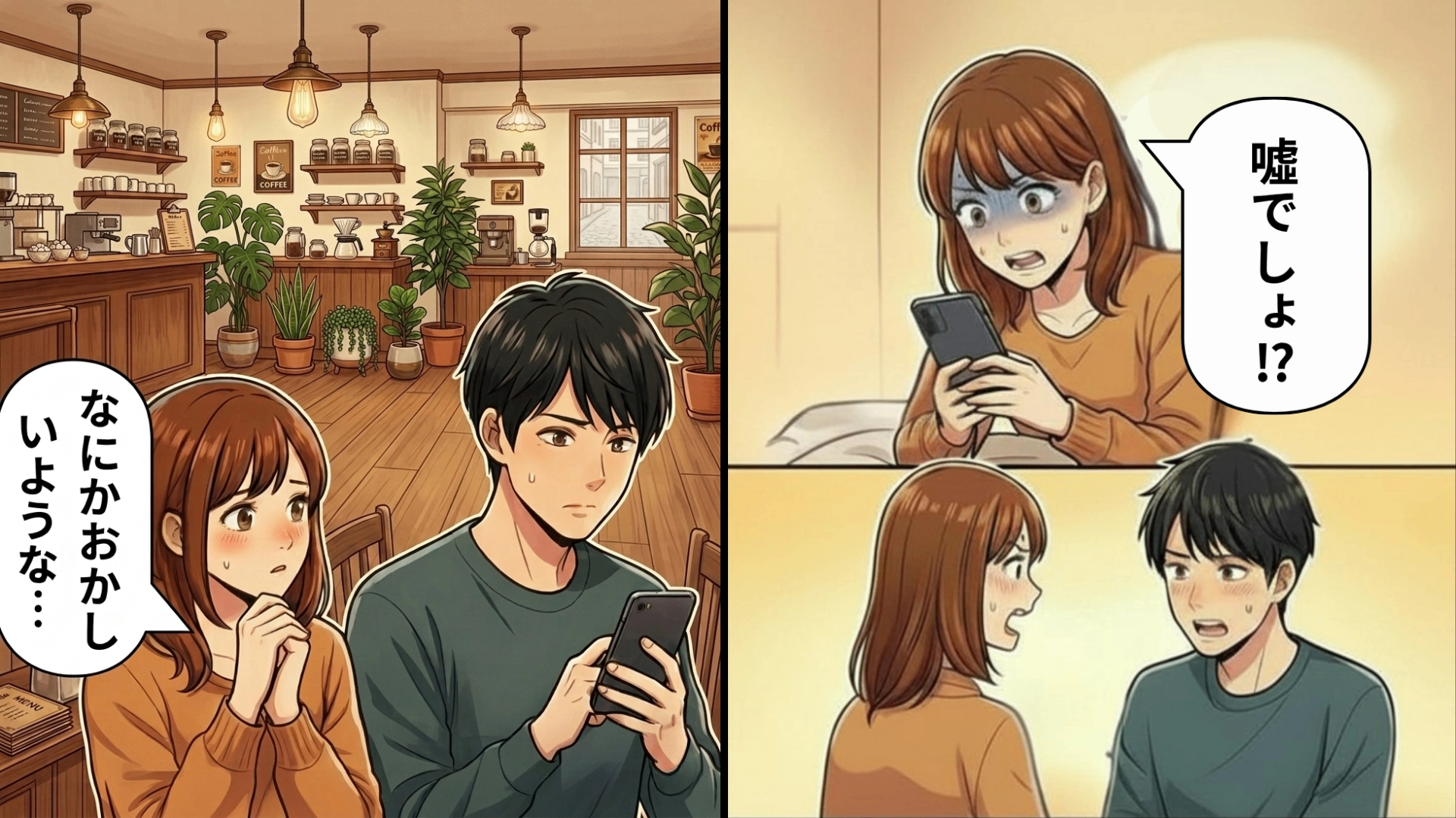 匿名の質問箱で【ありえない裏切り】が発覚。証拠をつかむために、主人公はまさかの行動を...！？・前編