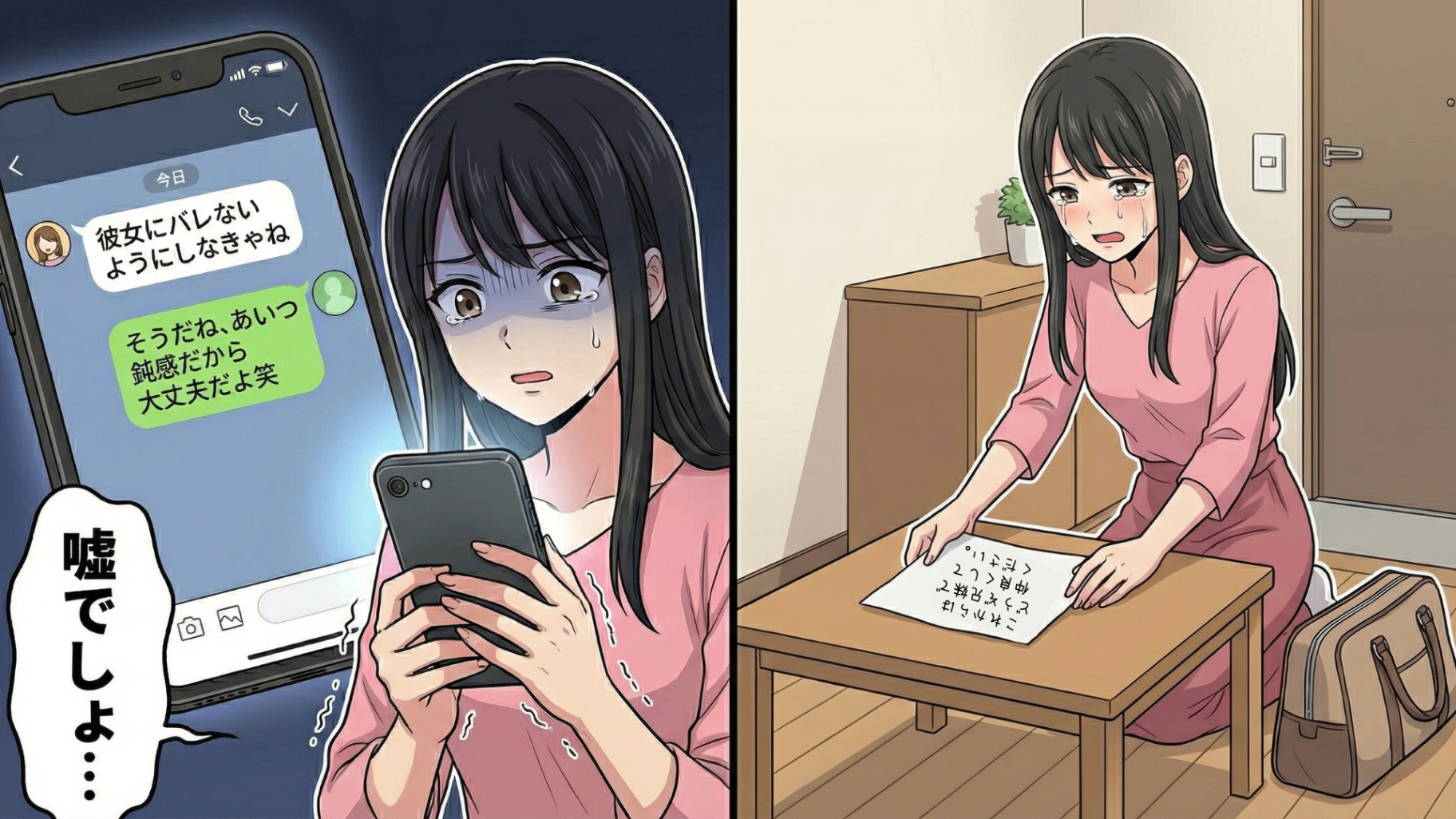 【後編】「ただの兄妹みたいな関係だよ」と言い張る彼氏と女友だち。不審な行動がエスカレートし、ついに追い詰められた私は禁断の行動へ…スマホのなかにあった【衝撃のやり取り】とは！？