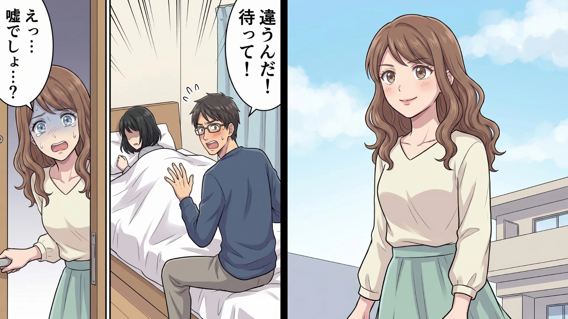 【後編】交際5年目の彼氏に【出張中の留守番】を頼んだ主人公。サプライズで帰宅すると...まさかの修羅場に！？