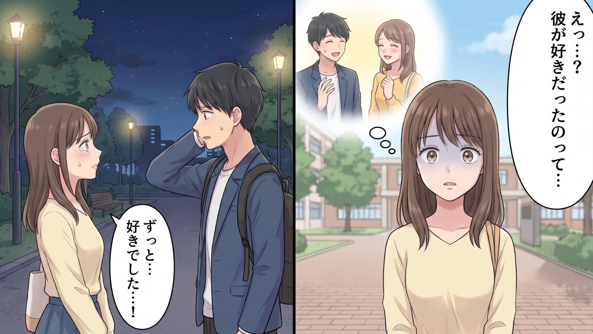 【後編】【サークル】親友と同じ人を好きになった私。勇気を出して、ついに告白♡ その先に待っていた【衝撃的なラスト】とは...！？