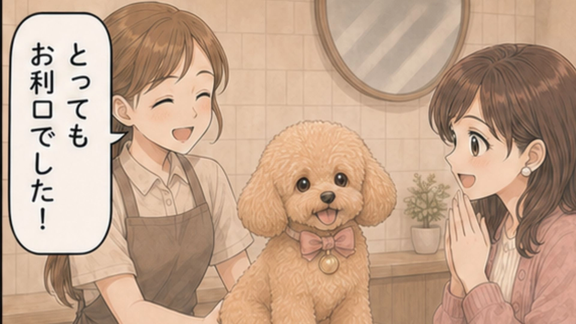【ペットあるある】私より美容代が高い愛犬。友だちと食事後、帰宅すると『予想外の事態』が…！