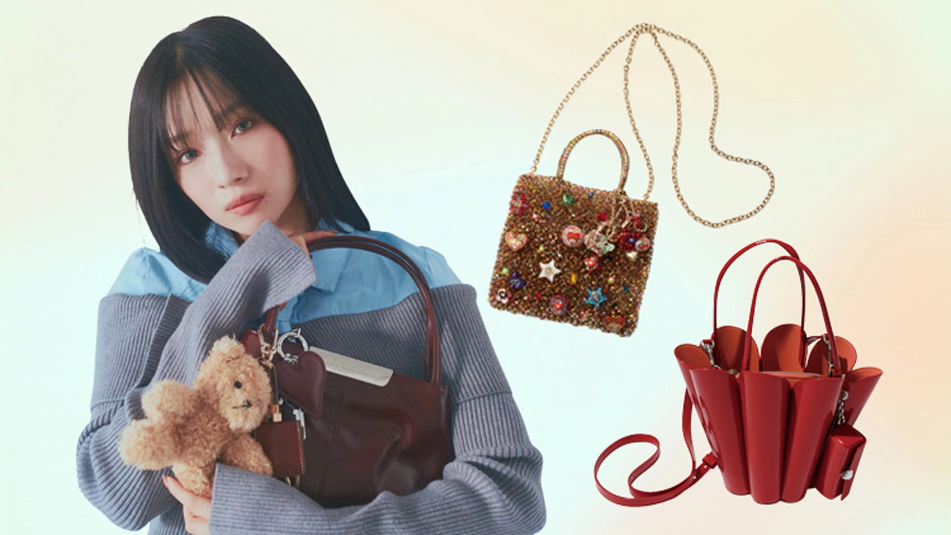 シンプル派こそ挑戦して♡ 普段のコーデを格上げする【おかわバッグ】特集