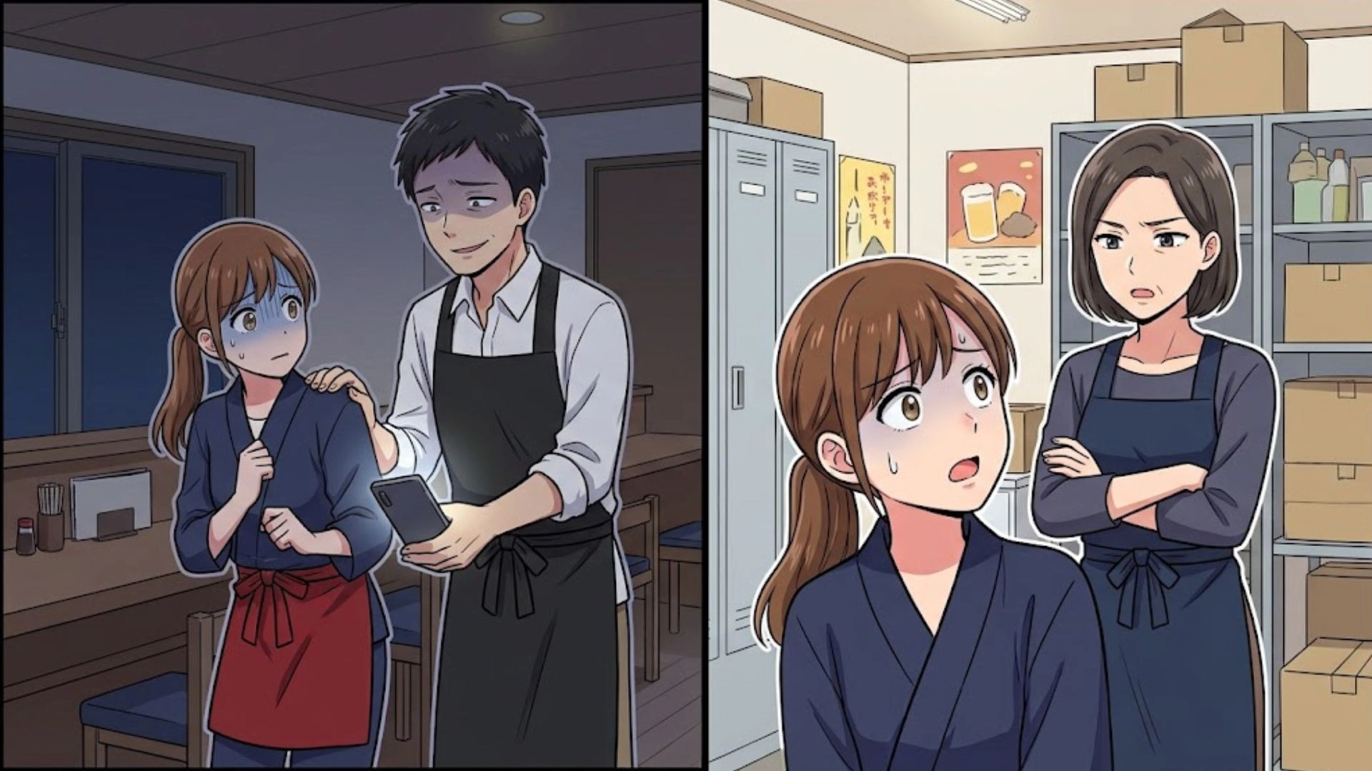 【後編】【まさかの展開】「すごく悪いオーラが出てる」→「僕が特別にお祓いをしてあげるよ」居酒屋バイトで出会ったやさしい先輩。突然の不気味な発言から、【衝撃の裏の顔】が明らかに…！？