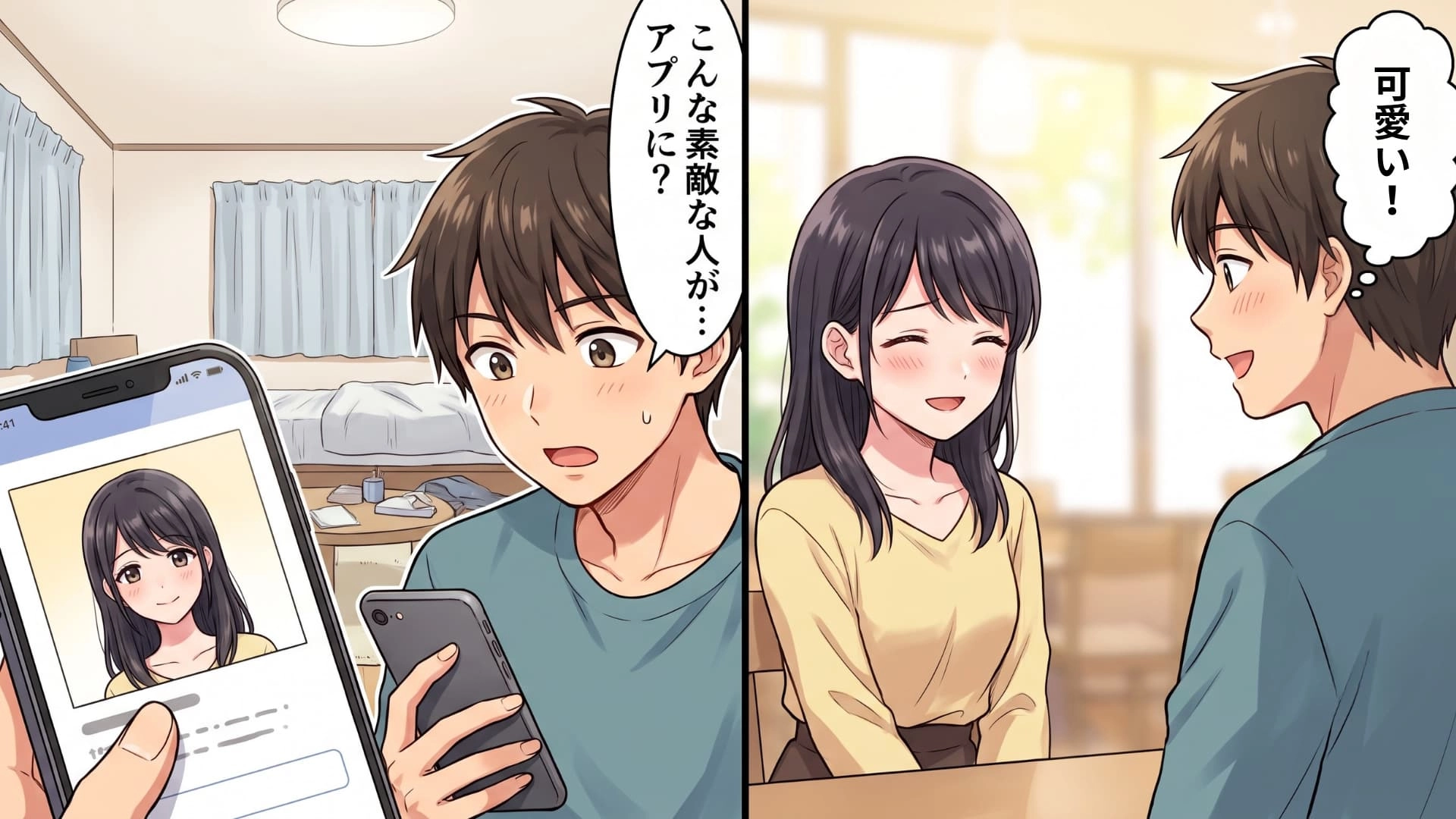 【マッチングアプリ】「こんなに素敵な人がアプリにいるなんて」男性経験ゼロの女性と初デート♡ 帰宅後、【予想外の事実】が発覚して...！？・前編