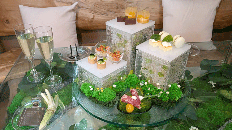 【リゾナーレ熱海】あこがれのツリーハウスで「水わさび」のアフタヌーンティーを体験！