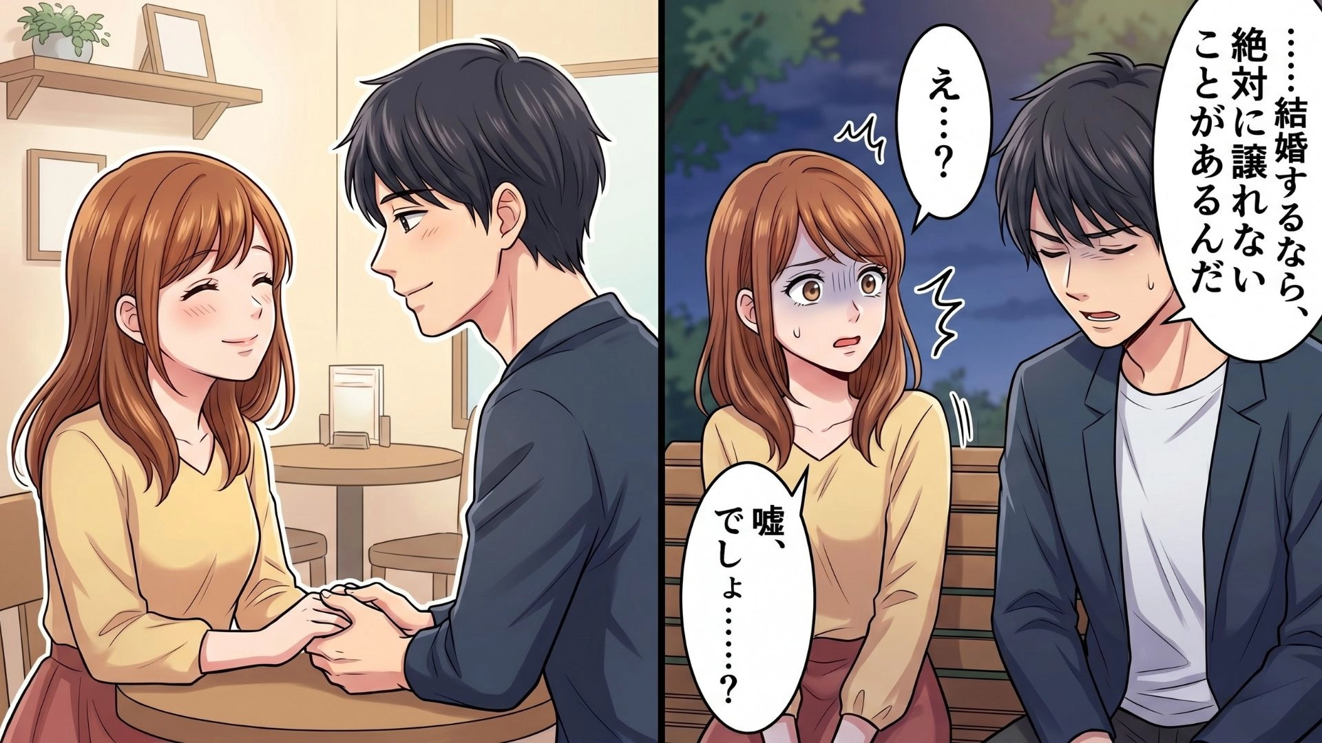 「どうしても譲れないことなんだ」学生時代からの“交際3年”の彼。結婚を夢見る2人に立ちはだかった【まさかの壁】とは...！？・前編
