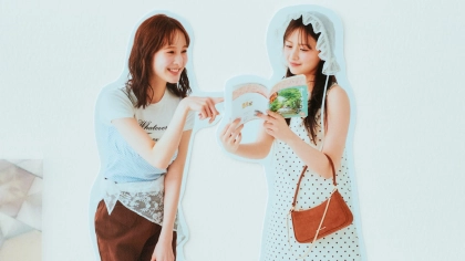 【金川紗耶×本田紗来】ベトナム旅でリンクコーデ♡ ドット柄を取り入れた「レトロスタイル」をCHECK