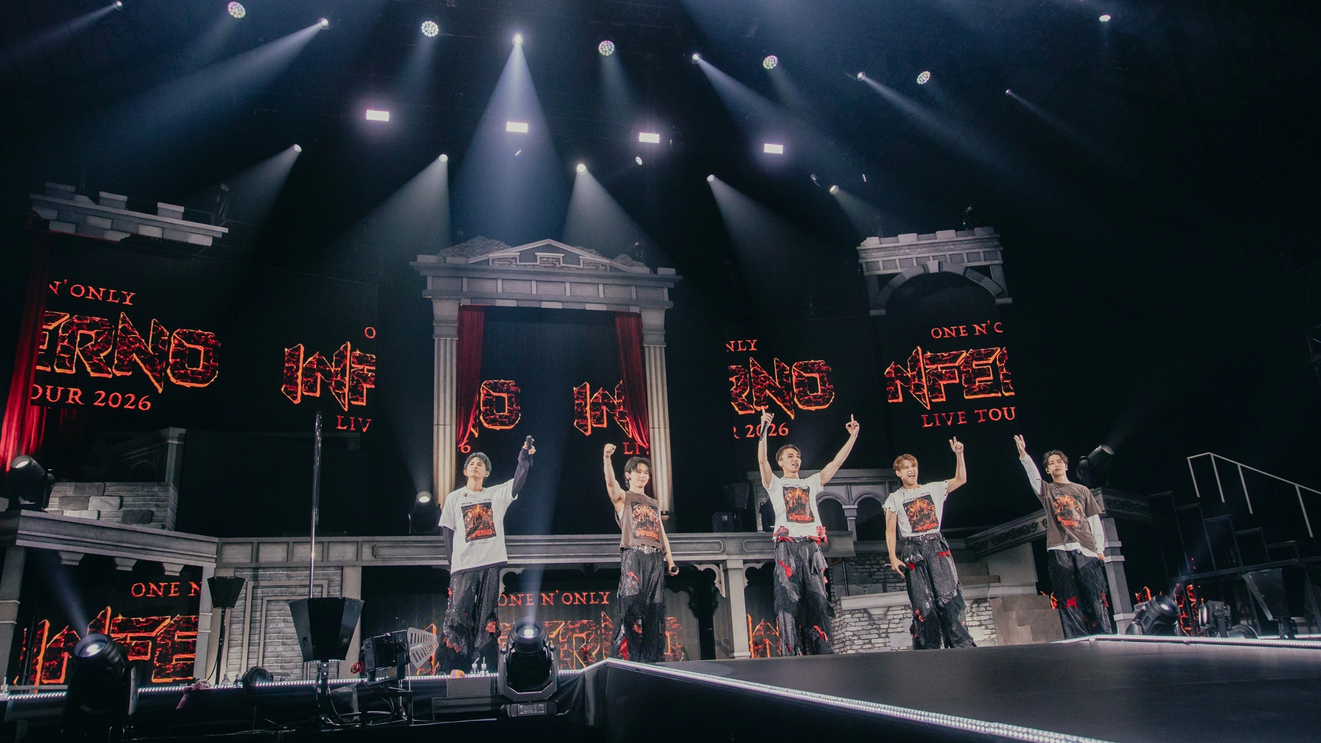 【ONE N' ONLY】初のアリーナツアー完走!!LIVE TOUR 2026「INFERNO」でSWAGを熱狂の渦に!5人の圧巻ステージをRay編集部が徹底レポート♡