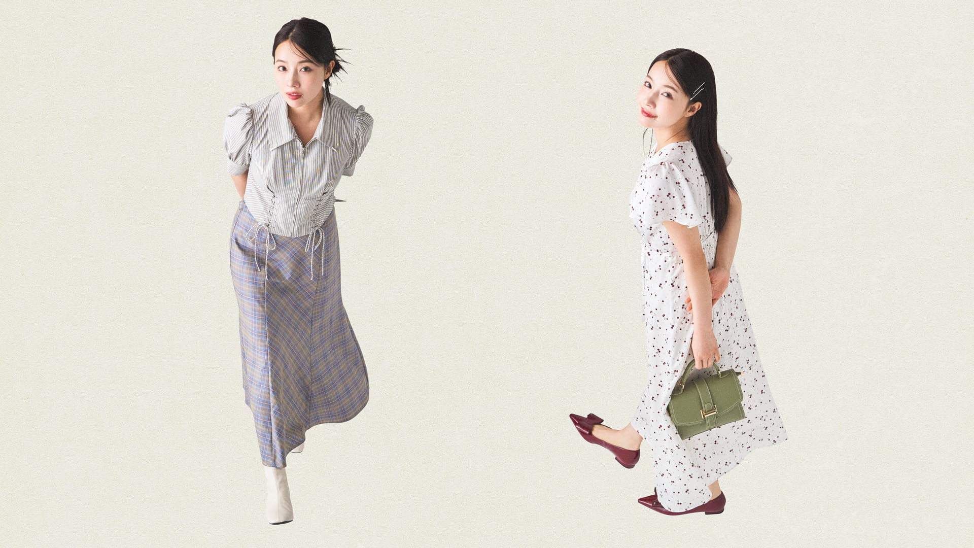 この秋は新カラーで目指せ大人っぽ♡ しゃれ感がアップする「イロ×柄コーデ」特集