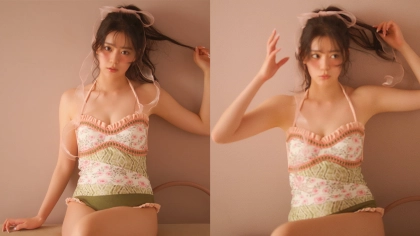 【坂井仁香】水遊びよりもファッショナブル!遊び心のある「変化球素材水着」4選