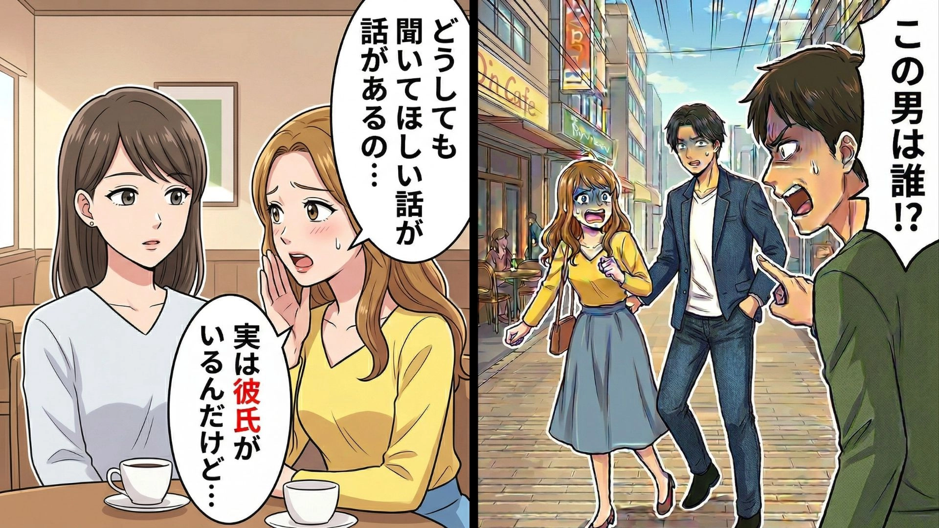 彼氏がいるのに“別の男性”とマッチングアプリでデート！？友人が迎えた【衝撃の結末】とは...！