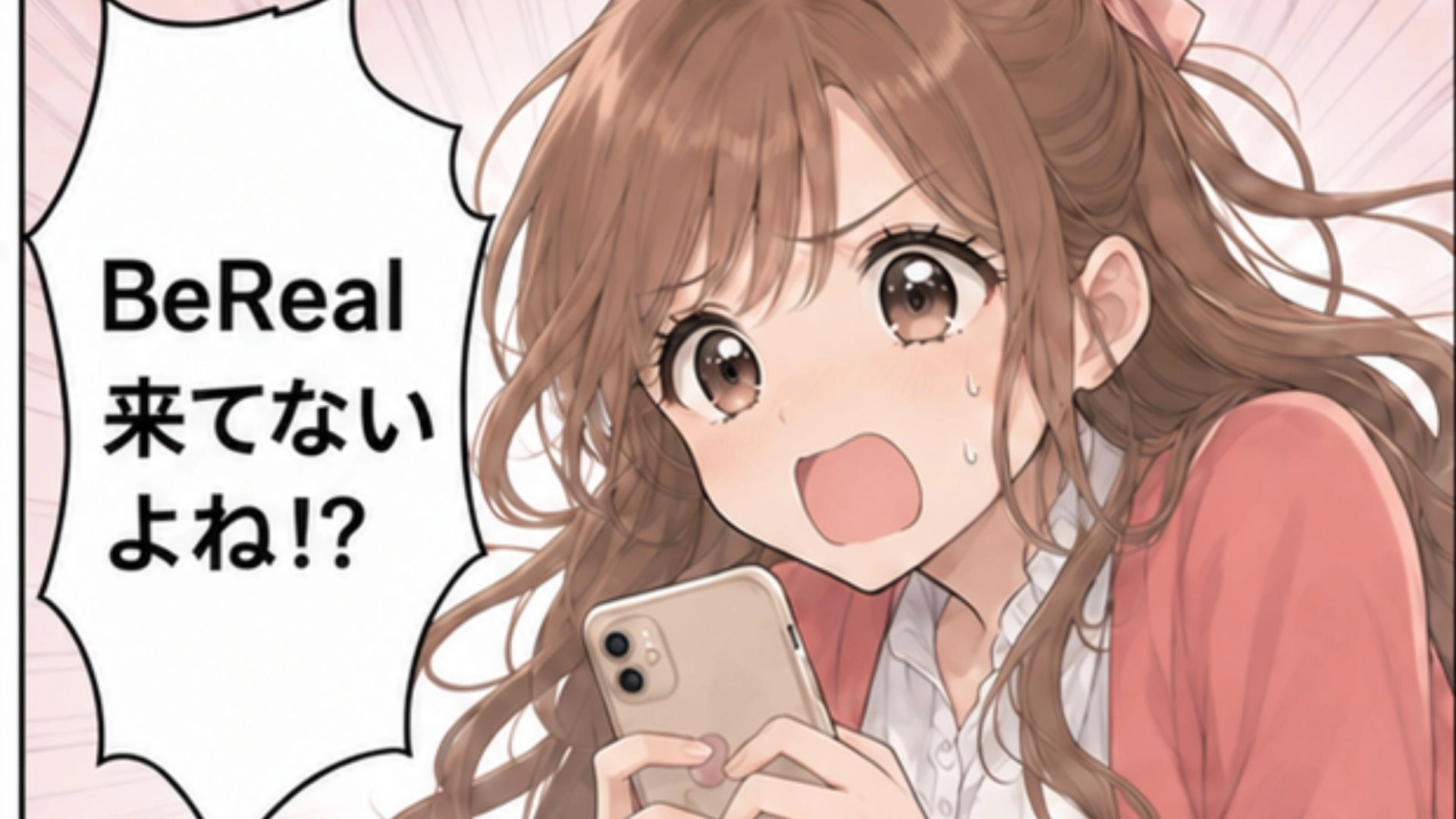 【BeReal】通知に振り回される友人。ある日、遊園地へ一緒に行くと【信じられない言動】を連発してきて、主人公は限界！