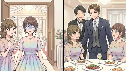 【衝撃展開】友人の結婚式へ。会場で“まさかの人物”と遭遇して、大パニック状態に...！