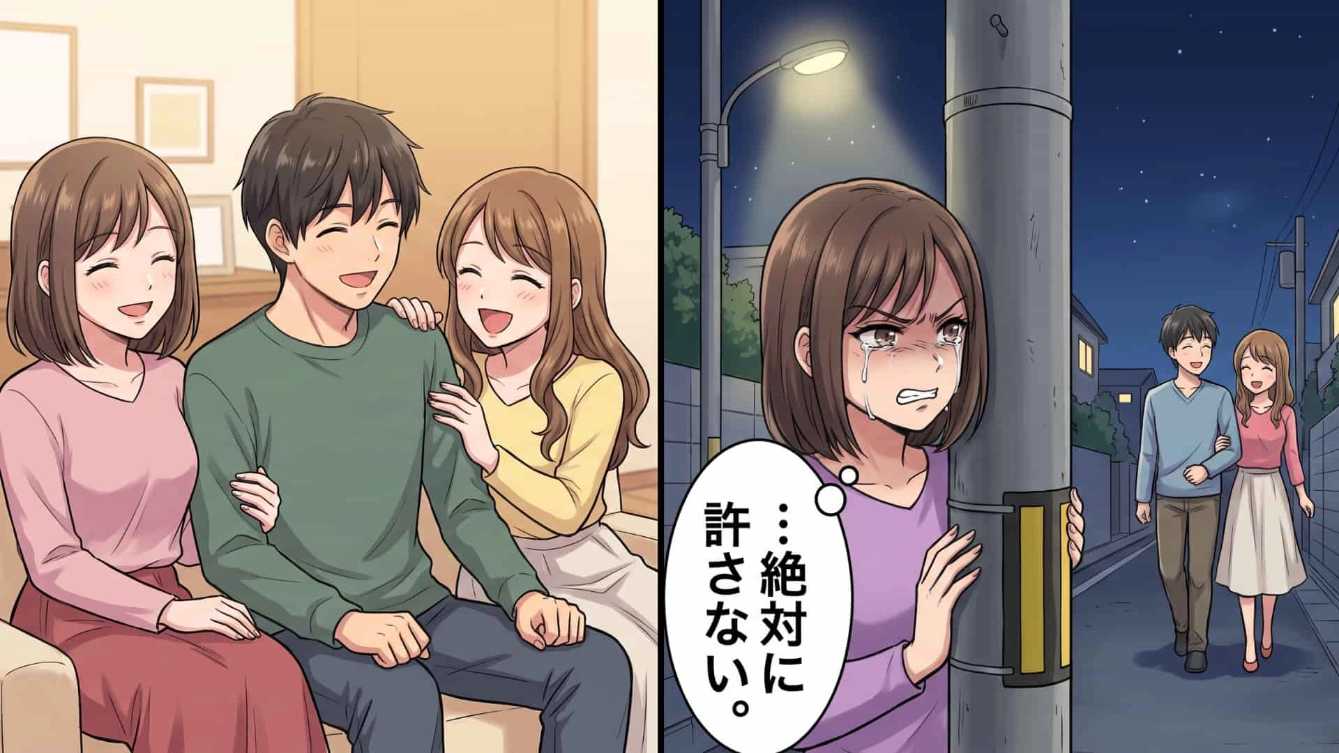 【最後にスカッと！】恋人と妹の怪しい関係にパニック！？幸せな日々が、まさかの崩壊。激怒した主人公の【大逆襲劇】とは...！