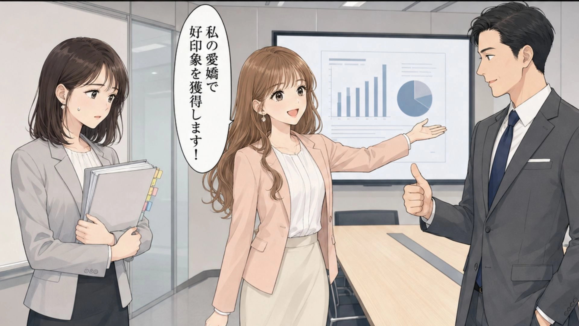 【最後にスカッと！】「タイパが悪い」と仕事を丸投げする新卒女子。愛嬌だけを武器に挑んだプレゼンで、【とんでもない大失態】を...！？・前編