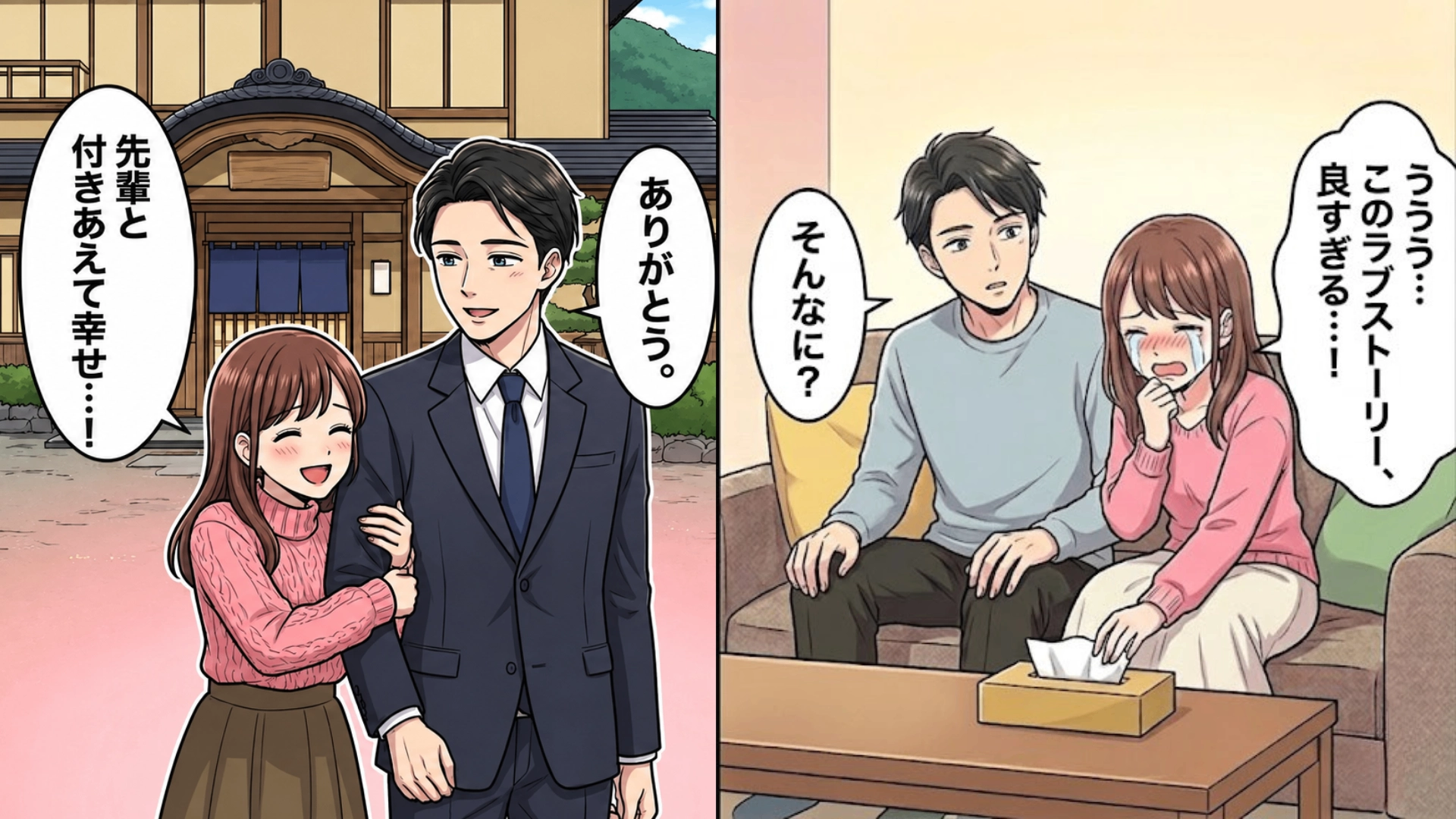 【実話】憧れの先輩と念願の『おうちデート』で大号泣！？エリート彼氏が放った【まさかの発言】とは...！・前編