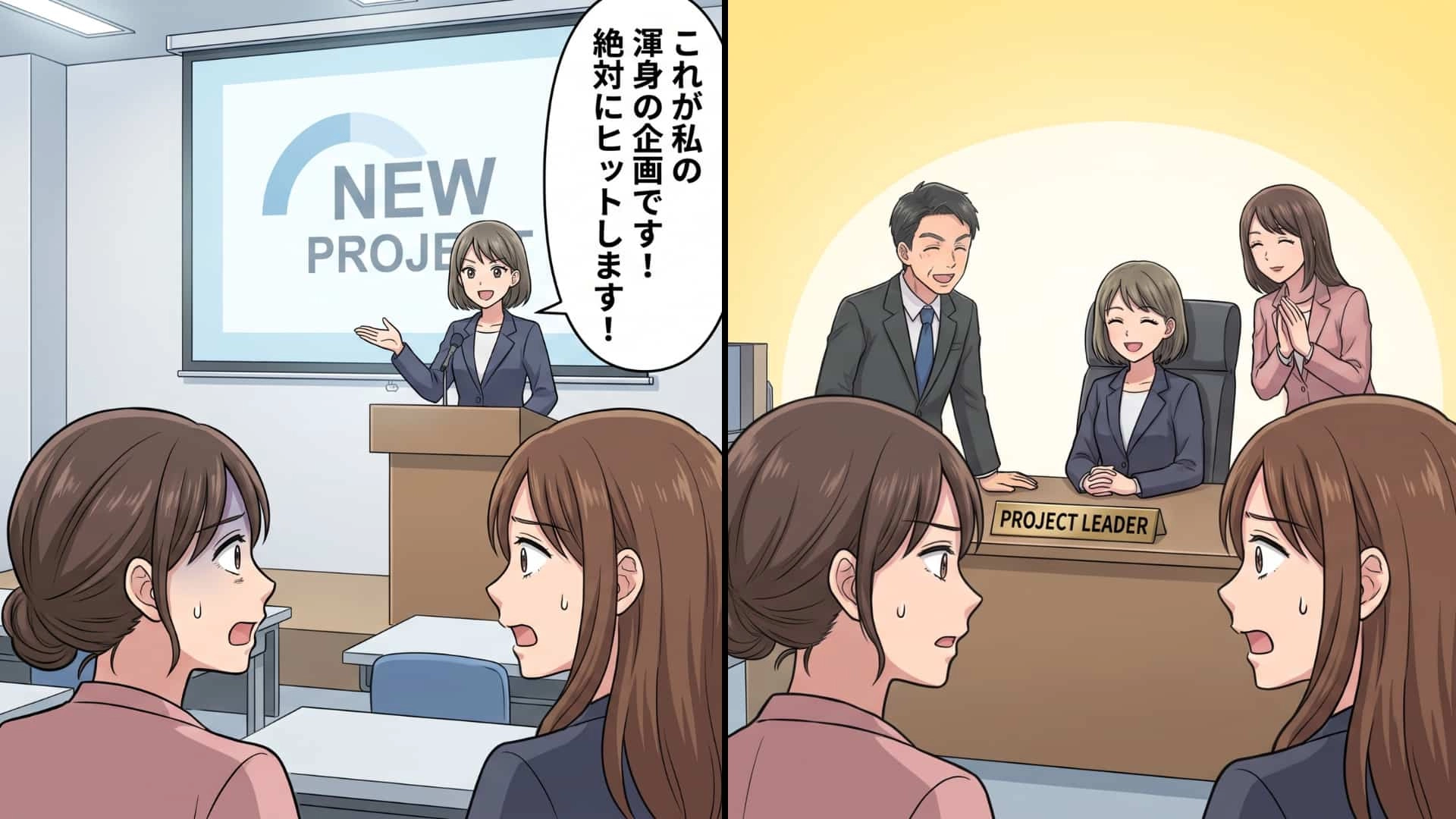 【職場】新卒女子が舐めた態度を連発。理不尽な注意を受けた私が目撃した、【社内を揺るがす衝撃の裏事情】とは…!