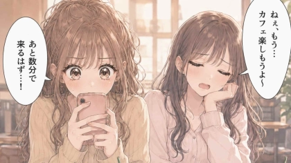 2人でいるときもスマホに夢中…【BeReal命】の友だちと行った遊園地で、まさかの事態が！？・前編