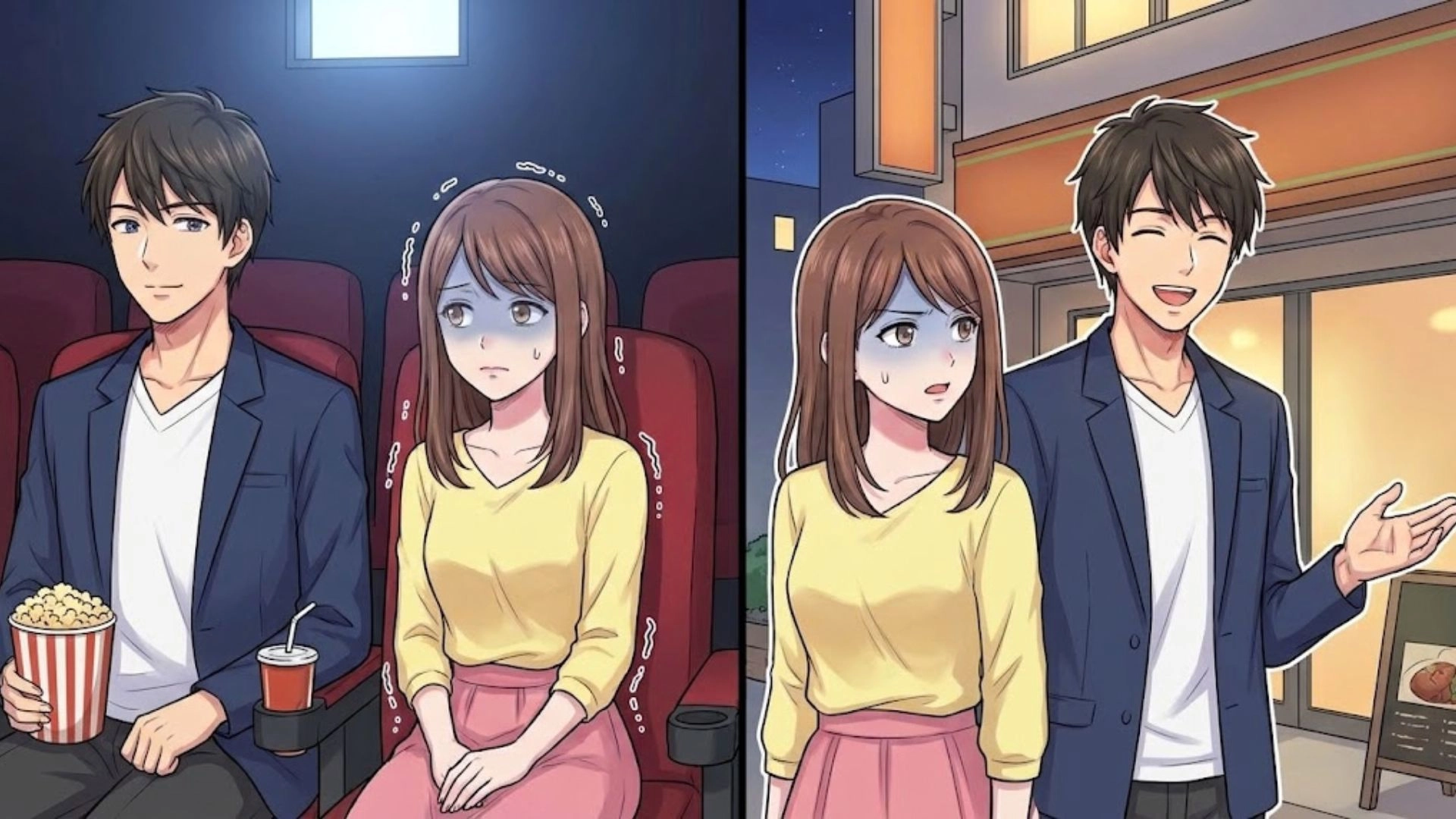 【後編】【衝撃】「まさかこんな人だったなんて…」憧れの彼との〈映画デート〉で起きた悲劇。やさしかった彼が突然見せた、信じられない本性とは...！？