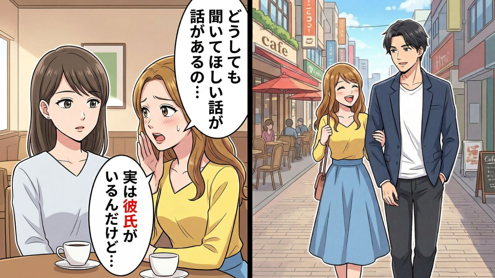 彼氏がいるのに“別の男性”とマッチングアプリでデート！？友人が迎えた【衝撃の結末】とは...？・前編