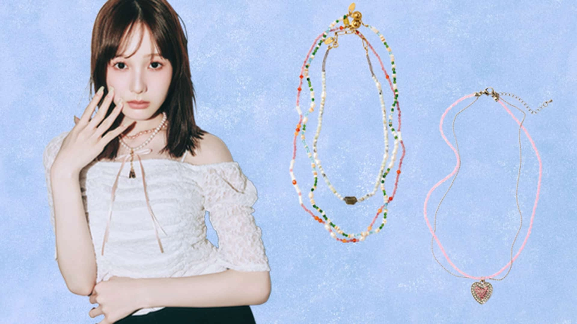 暗い表情もパッと明るくなる♡ 多幸感を感じさせる「重ねづけネックレス」3選
